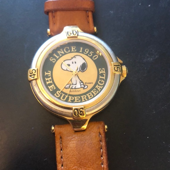 snoopy armitron watch
